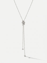 Collier Vertueuse pendentif zirconium, coloris argenté – Soreli Paris